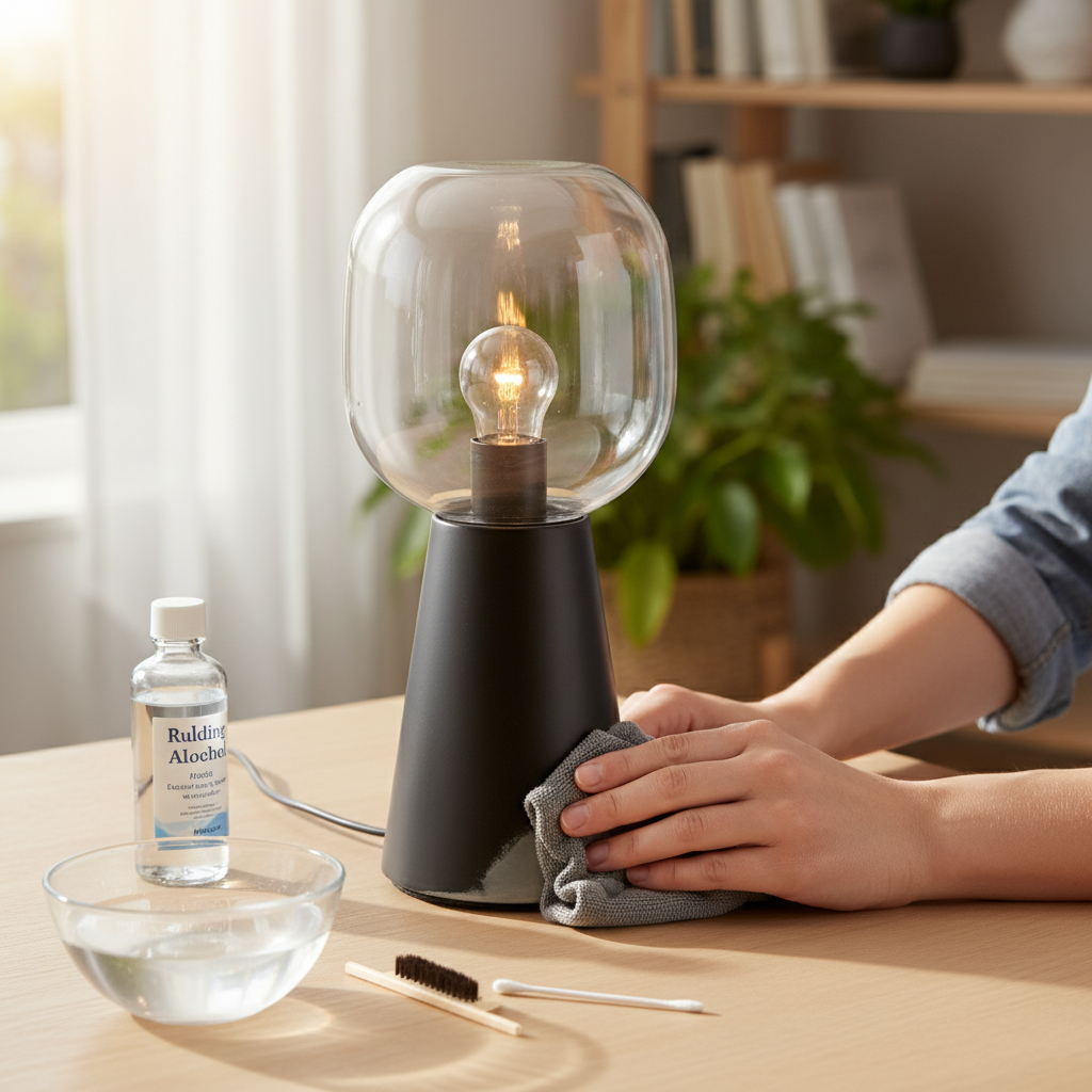 Revitalize Your Lamp: How to Clean Sticky Rubber Bases Effectively