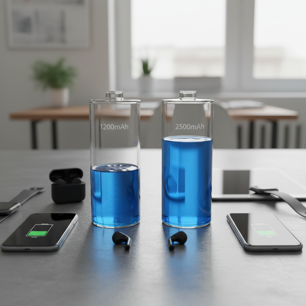 1200mAh vs. 2500mAh Battery Life: A Comprehensive Comparison for Your Devices