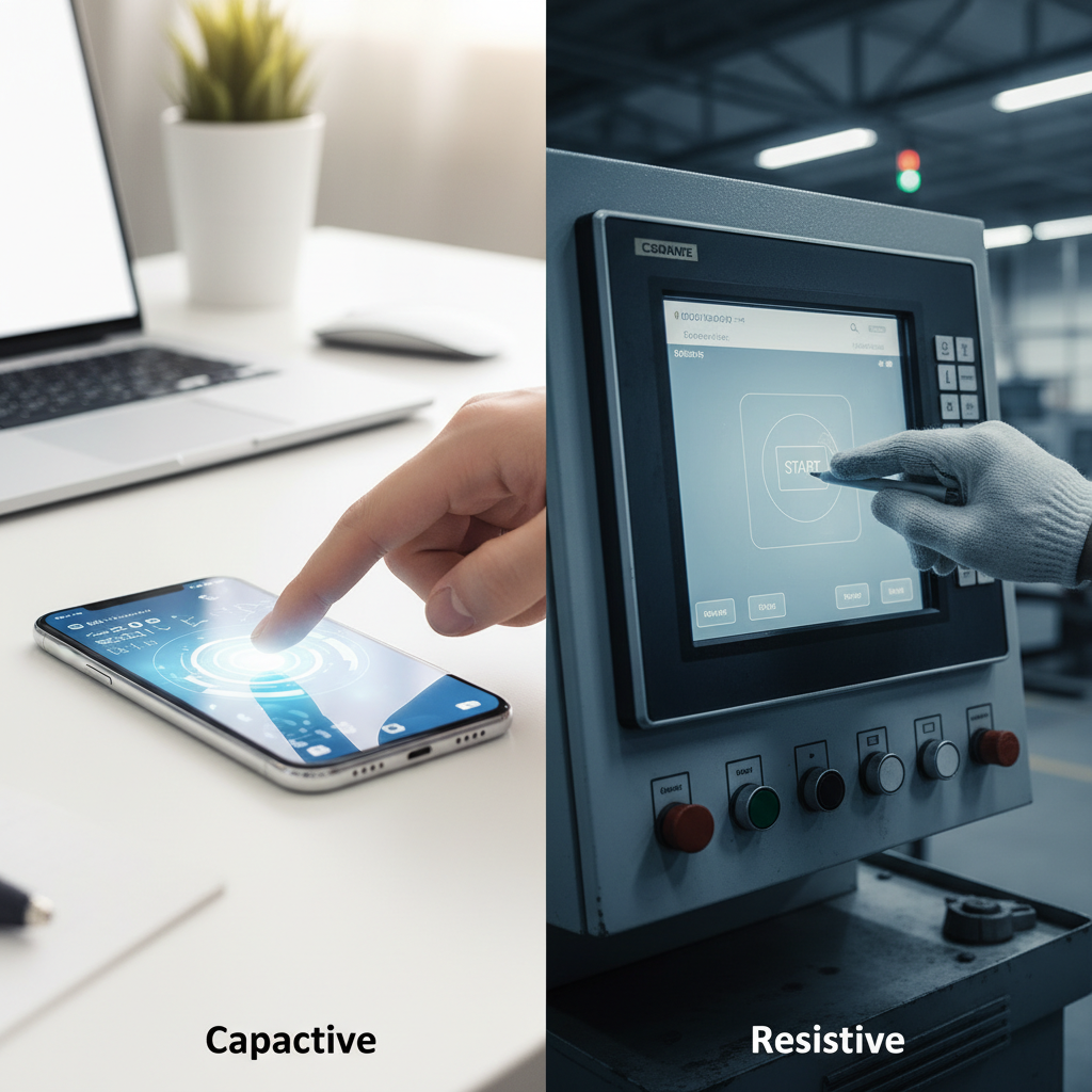 Touch Sensitivity: Capacitive vs. Resistive – Decoding the Digital Touch