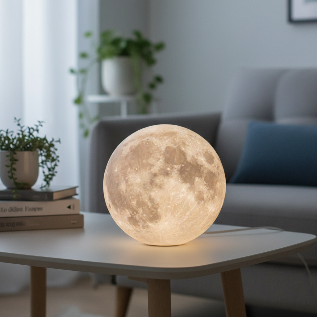 Review: LOGROTATE 3D Print Moon Light – Bringing Celestial Ambiance Home