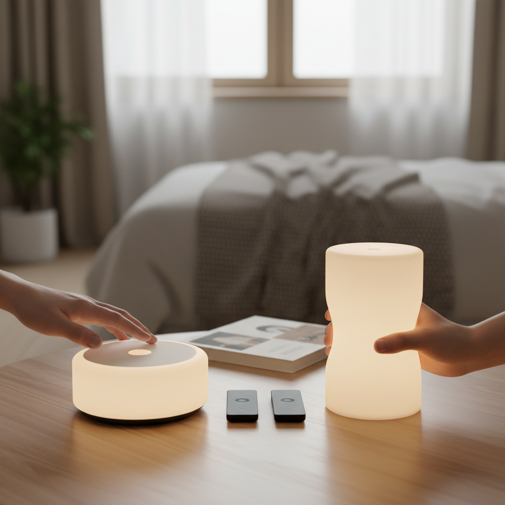 Tap Control vs. Squeeze Control Night Lights: Choosing Your Ideal Smart Illumination